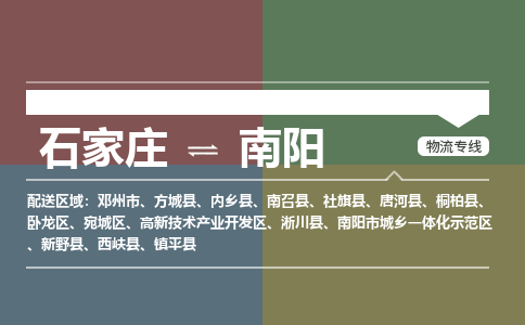石家庄到南阳零担物流专线-石家庄到南阳整车运输服务 石家庄到南阳零担物流专线-石家庄到南阳整车运输服务