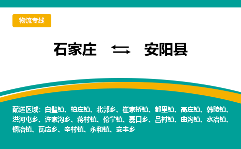 石家庄到安阳县物流专线省市县+乡镇-闪+送专业运送|优质物流