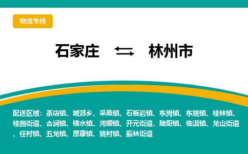 石家庄到林州市物流专线省市县+乡镇-闪+送专业运送|优质物流