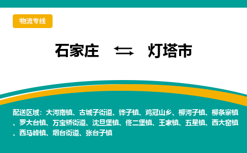 石家庄到灯塔市物流专线省市县+乡镇-闪+送专业运送|优质物流