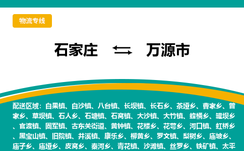 石家庄到万源市物流专线省市县+乡镇-闪+送专业运送|优质物流 石家庄到万源市物流专线省市县+乡镇-闪+送专业运送|优质物流